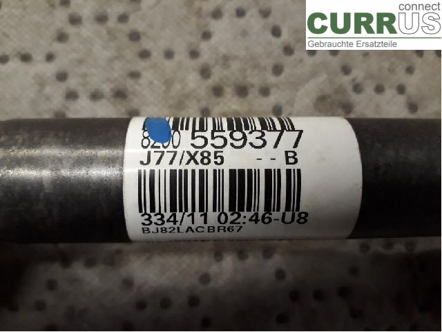 RENAULT CLIO III  06-09 Front axle assembly (4WD) 8200559377 D4F-784