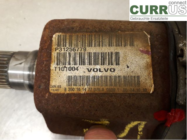VOLVO S60      11-13 Forakselsamling - 4WD 36050785 D5204T2