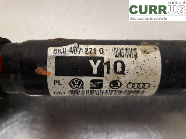 AUDI A5  07-16 Front axle assembly (4WD) 8K0407451LX CDHB