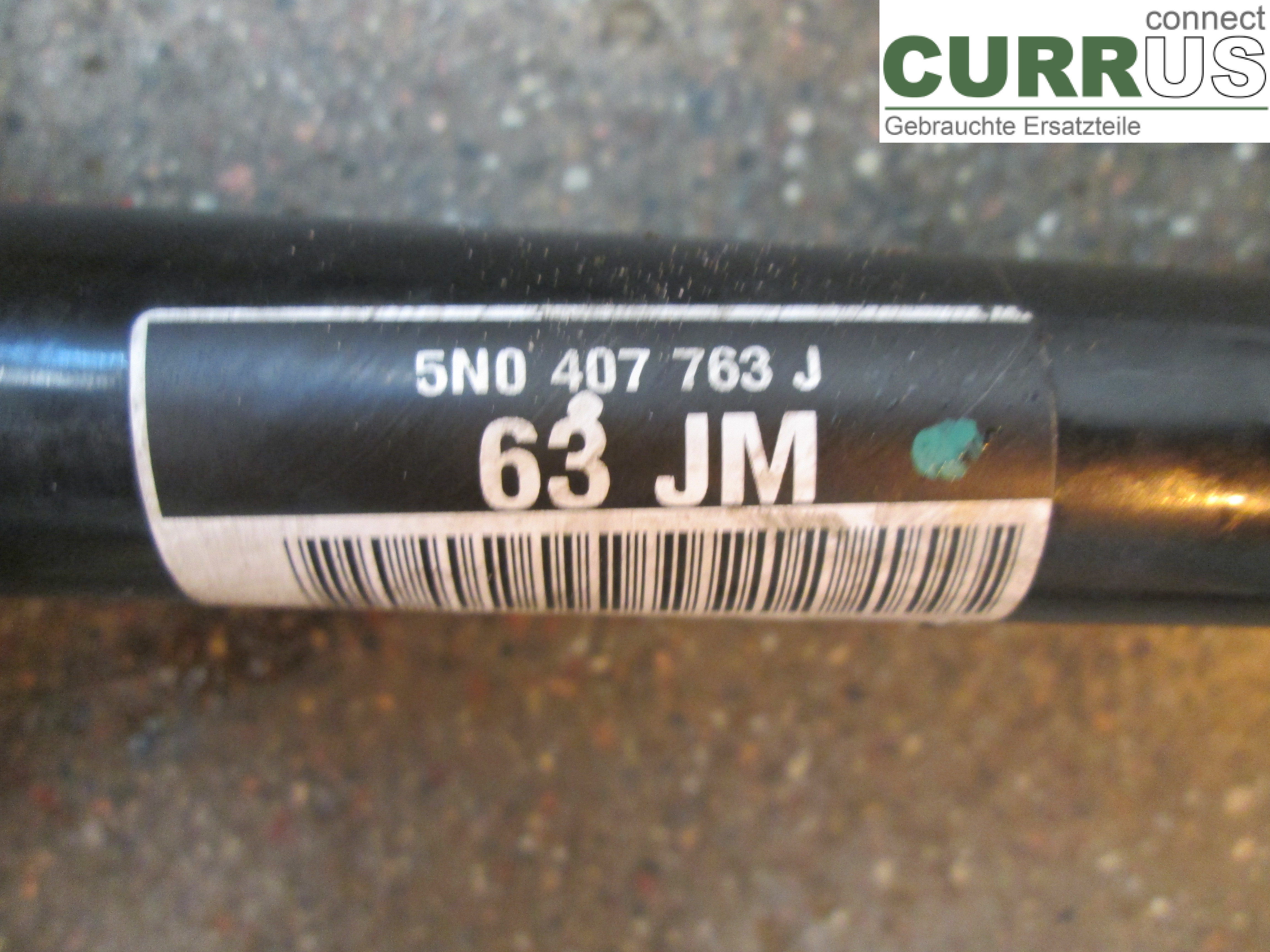 VW TIGUAN 07-16 Front axle assembly (4WD) 3Q0407271CC 2.0 TDI