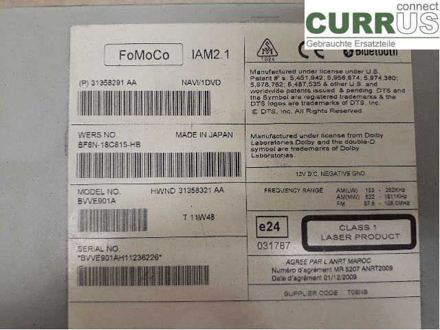VOLVO V70      08-13 Gearkasse 7-trins 36051007 D5244T15