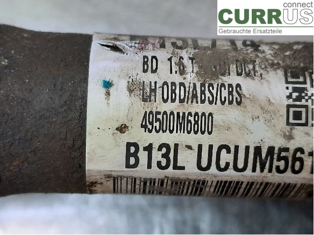 KIA PROCEED  19- Front axle assembly (4WD) 49500M6800 G4FJ