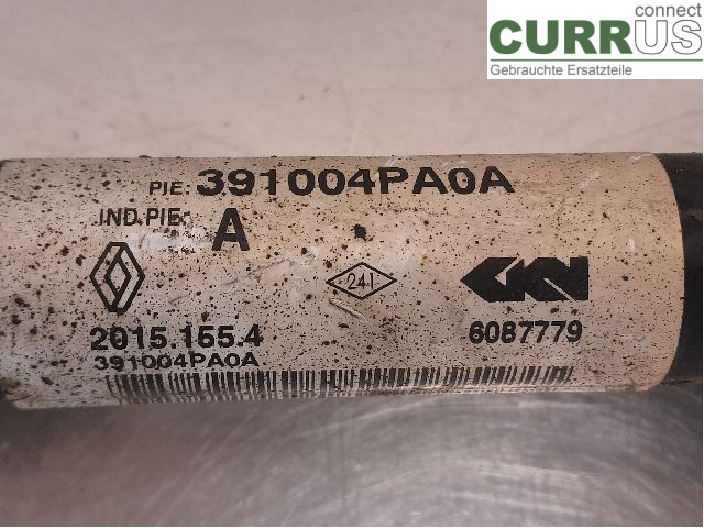 RENAULT KADJAR  15- Pièces de transmission 391004PA0B H5F-408
