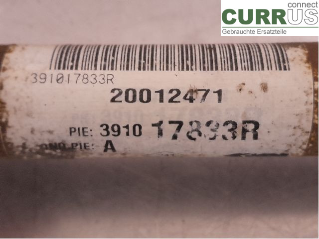 RENAULT KANGOO II  15-21 Front axle assembly (4WD) 391017833R K9K-872
