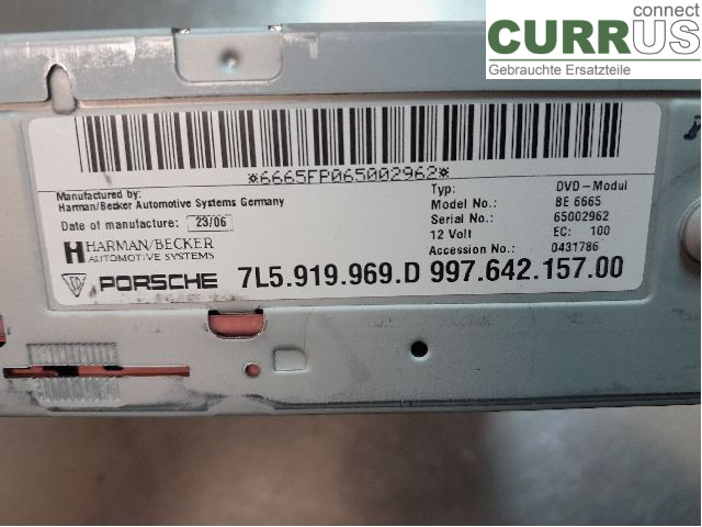 PORSCHE CAYENNE 03- 7-Gang-Getriebe 99764215701 M48.50S