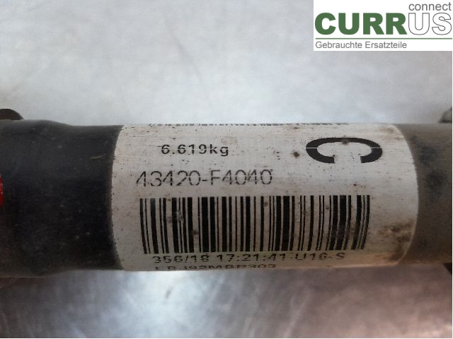 TOYOTA C-HR 16-23 Front axle assembly (4WD) 43420-F4040 2ZR-FXE
