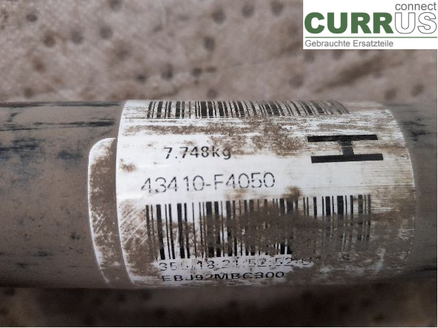 TOYOTA C-HR 16-23 Pièces de transmission 43410-F4050 2ZR-FXE