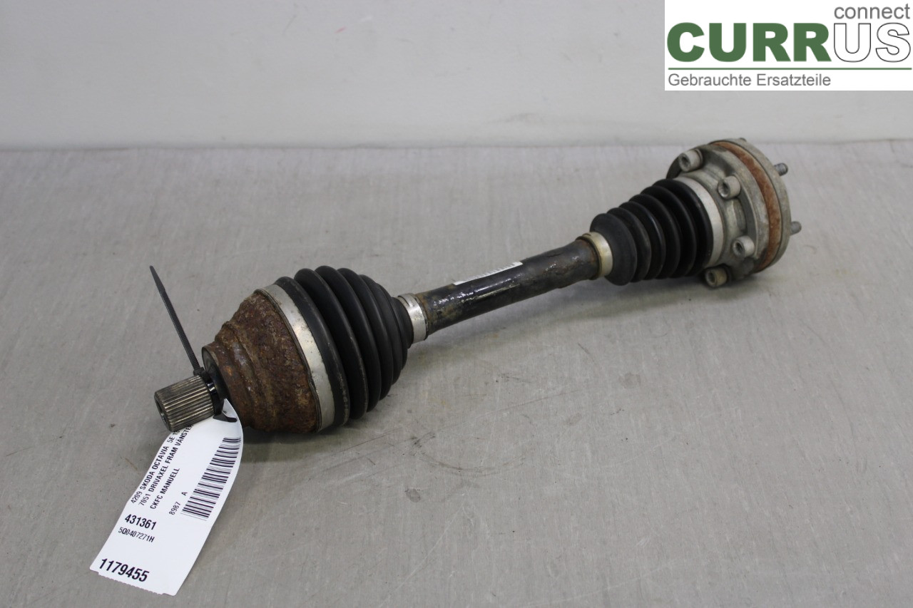 SKODA OCTAVIA  13-20 Front axle assembly (4WD) 5Q0407271H CKFC