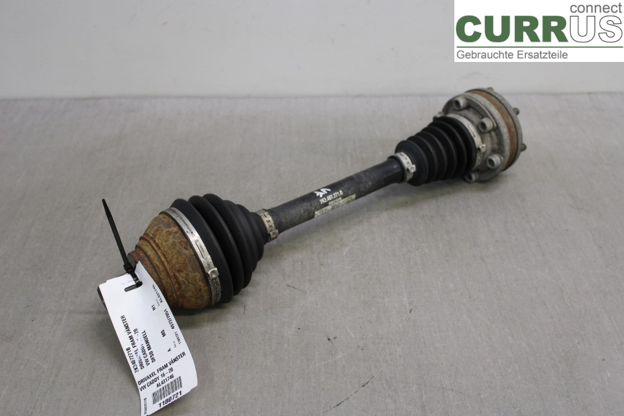 VW CADDY  16-20 Front axle assembly (4WD) 2K3407271B DFSD