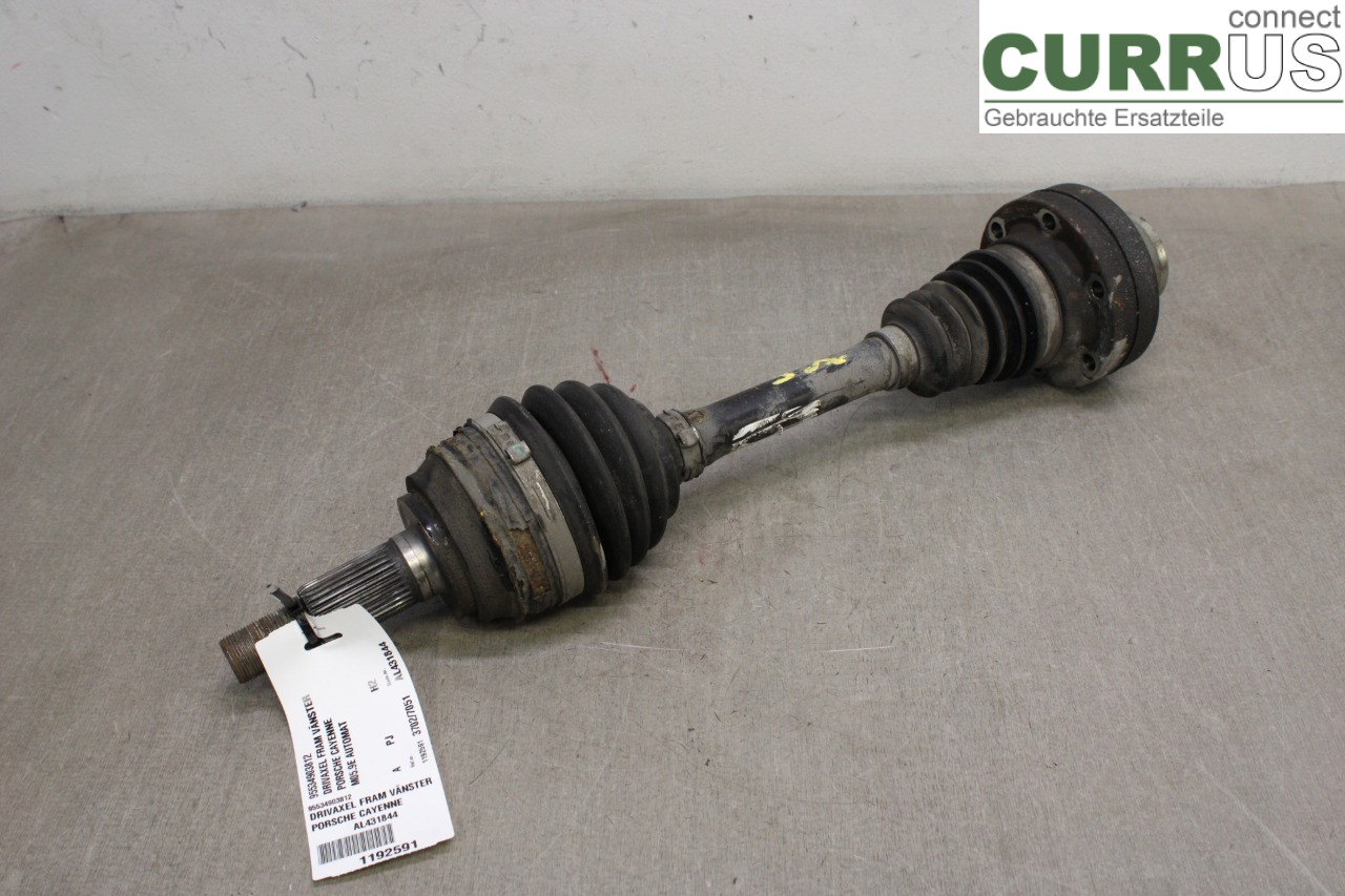 PORSCHE CAYENNE 03- Front axle assembly (4WD) 95534903812 M05.9E