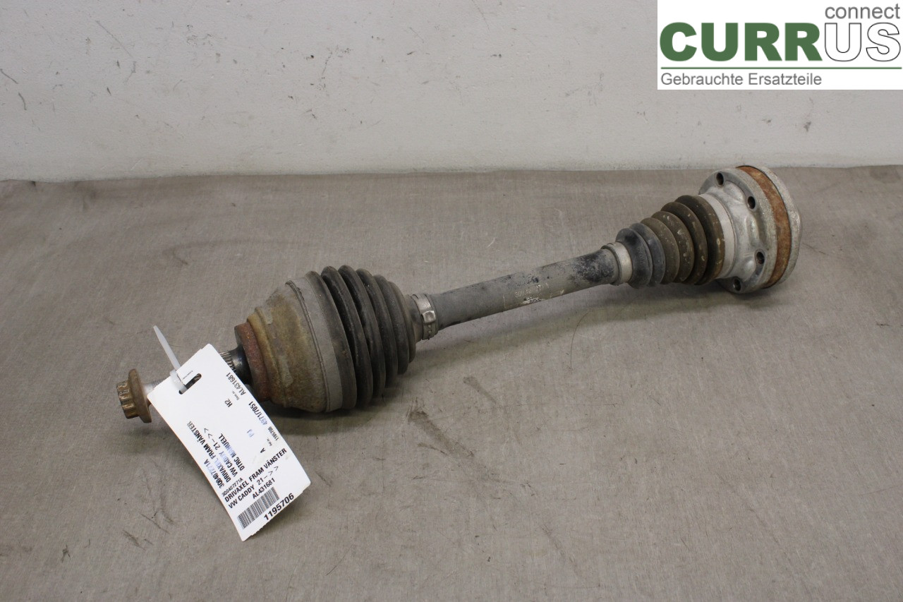 VW CADDY  21- Framaxelenhet (4WD) 3Q0407271A DTRC