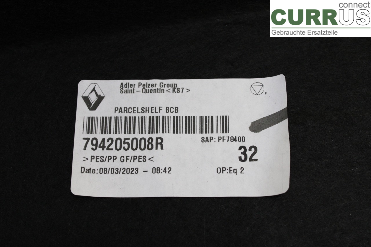 RENAULT MEGANE IV  16-23 Rura dolotowa 794205008R 6AM-402