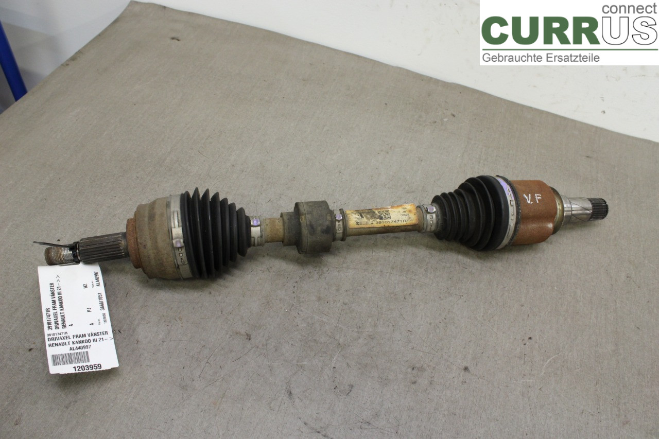 RENAULT KANGOO/E-TECH III 21- Front axle assembly (4WD) 391017471R 