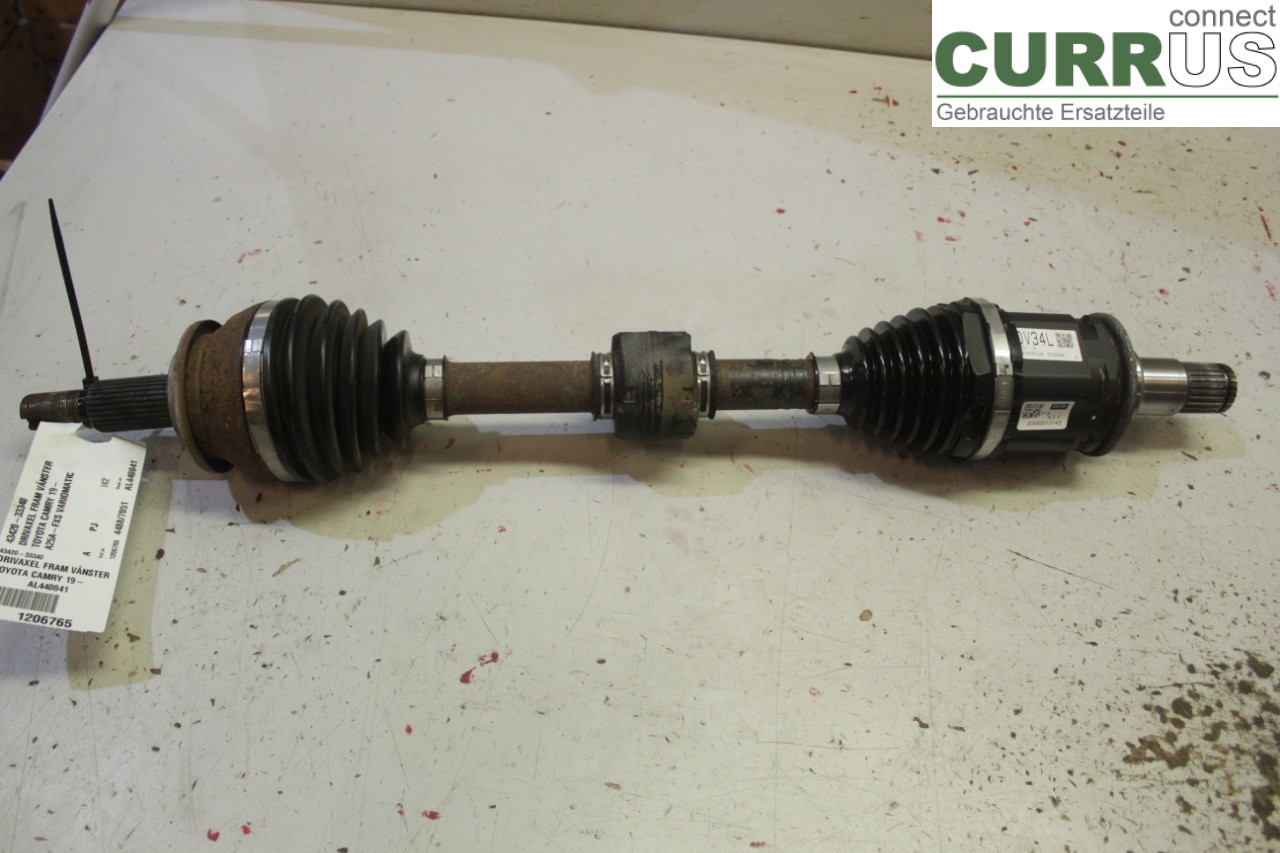 TOYOTA CAMRY 19-24 Front axle assembly (4WD) 43420-33340 A25A-FXS