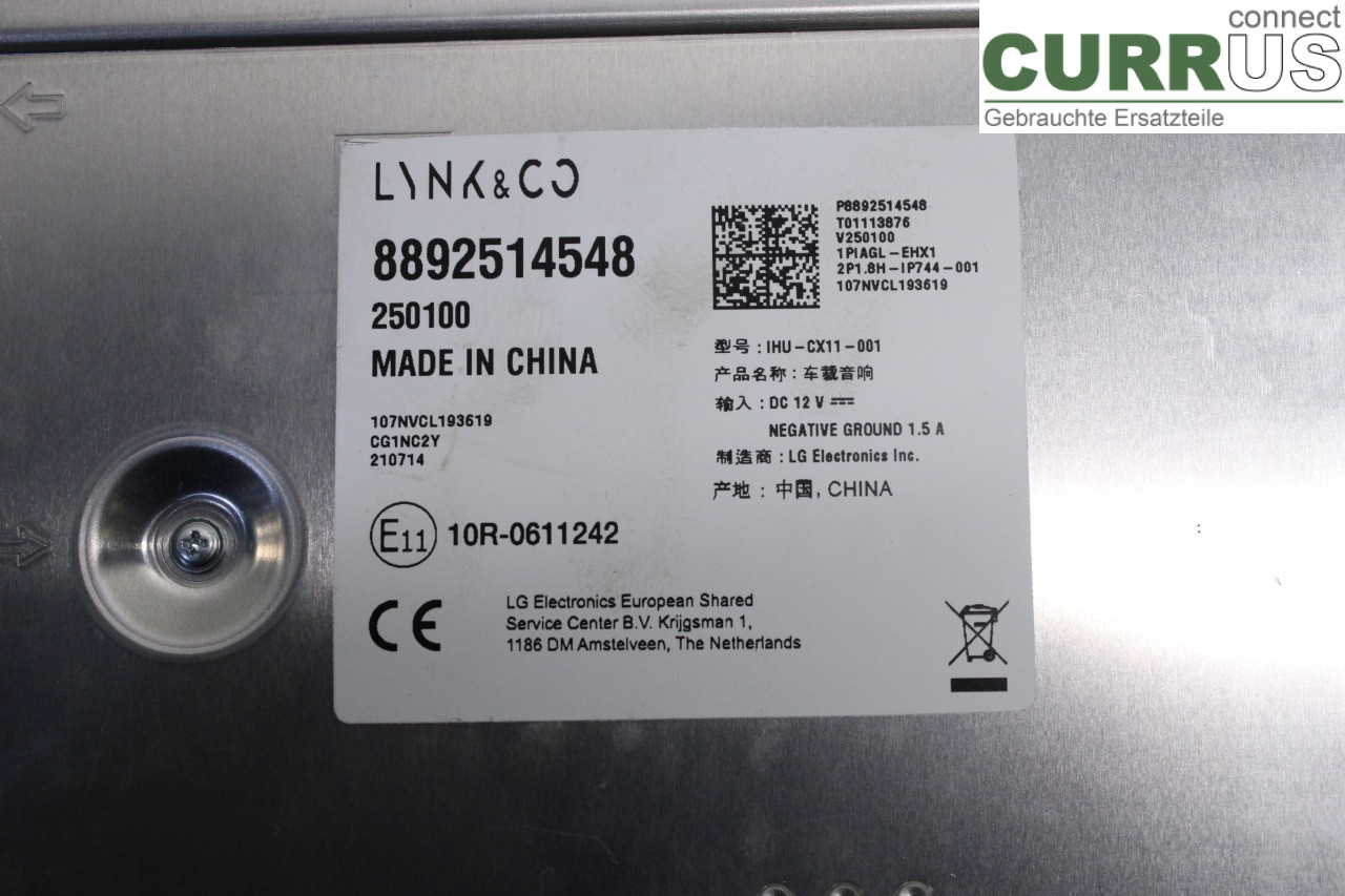 LYNK o CO 01 17- 7-speed gearbox 8891898359 GEP3