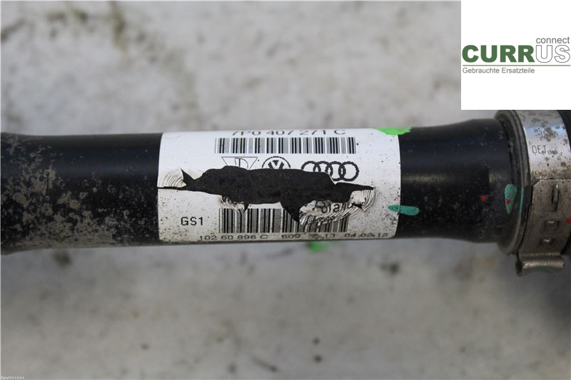 PORSCHE CAYENNE 03- Front axle assembly (4WD) 7P0407271C 3,0 V6 TDI