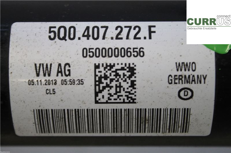 VW GOLF / E-GOLF VII   13-20 Transmission parts 5Q0407762JX 1,4 TSI