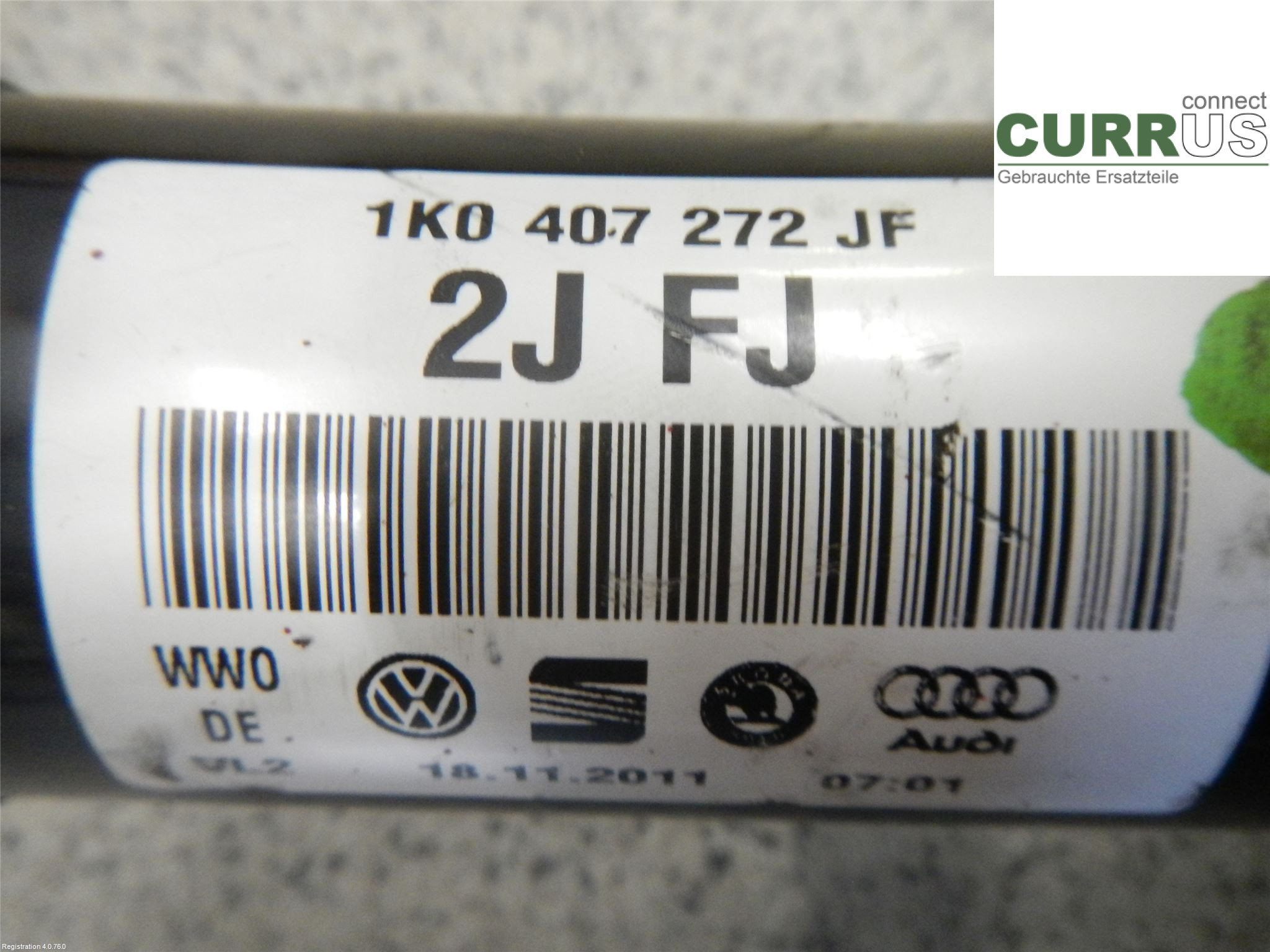 AUDI A3/S3   05-13 Transmission parts 1K0407452TX 2,0 TDI