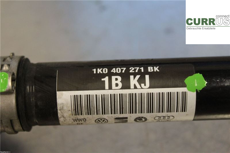 VW GOLF / E-GOLF VII   13-20 Front axle assembly (4WD) 1K0407251LX 1,2 TSI