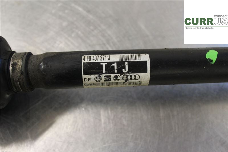 AUDI ALLROAD    06-11 Front axle assembly (4WD) 4F0407451X 3,0 TDI