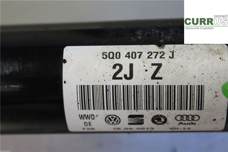 AUDI A3/S3 8V  13-20 Transmission parts 5Q0407762HX 2,0 TDI