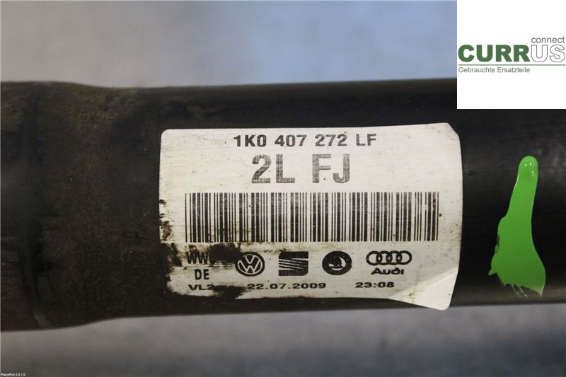 VW GOLF VI     09-13 Transmission parts 1K0407456AX 1.8 GT