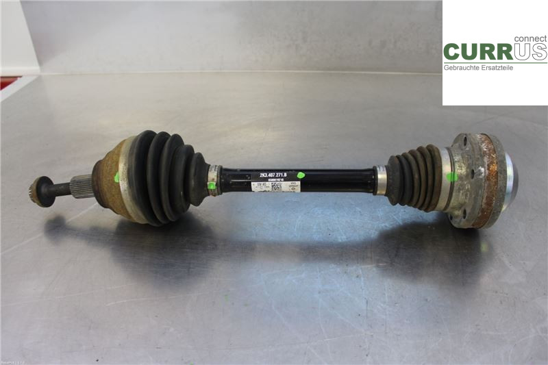 VW CADDY  11-15 Front axle assembly (4WD) 2K3407271BX 1,6 TDI