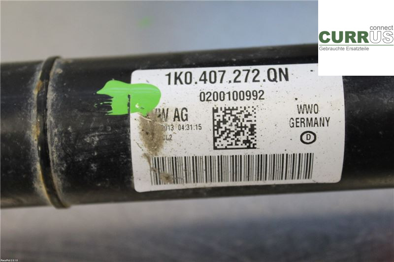 VW GOLF / E-GOLF VII   13-20 Transmission parts 1K0407764KX 1,6 TDI BLUEMOT