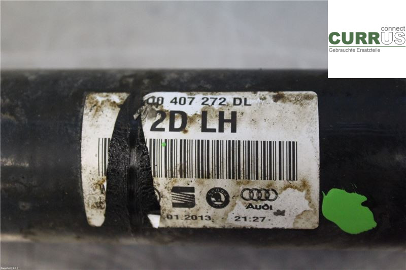 SKODA FABIA         07-14 Transmissionsdelar 6Q0407272DL 1,2 TSI