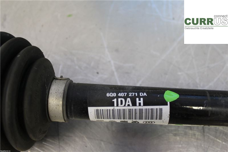 SKODA FABIA         07-14 Transmissionsdelar 6Q0407272DL 1,2 TSI
