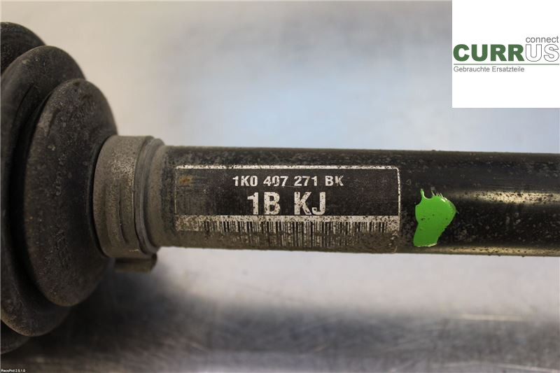 VW GOLF / E-GOLF VII   13-20 Front axle assembly (4WD) 1K0407271BK 1,2 TSI