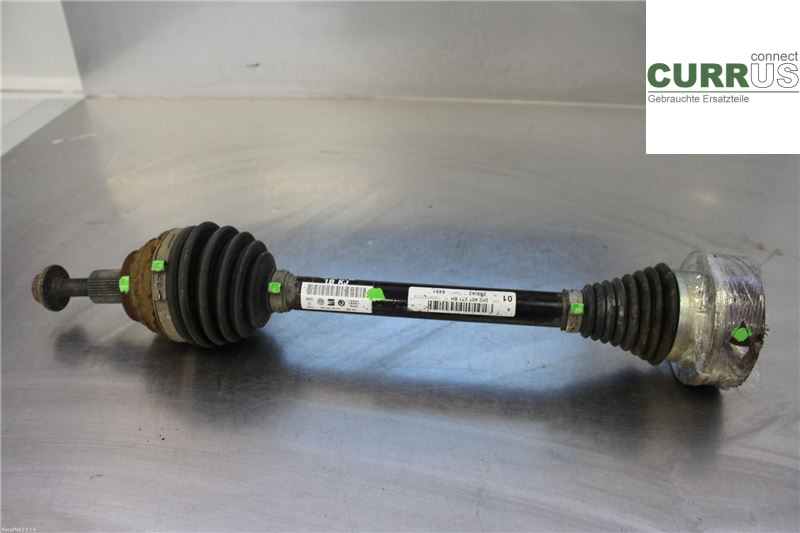 VW GOLF / E-GOLF VII   13-20 Front axle assembly (4WD) 1K0407251LX 1,2 TSI