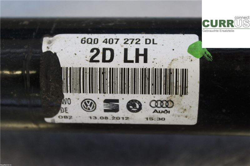 SKODA FABIA         07-14 Transmissionsdelar 6Q0407272DL 1,2 TSI