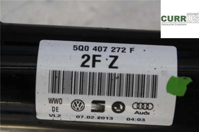 VW GOLF / E-GOLF VII   13-20 Transmission parts 5Q0407762JX 1.4 TSI