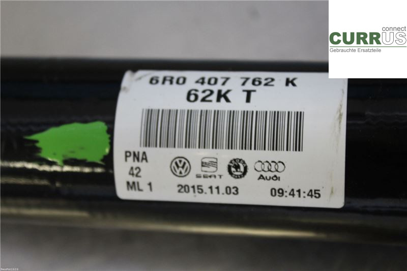 VW POLO       10-17 Transmission parts 6R0407762K 1,2 TSI