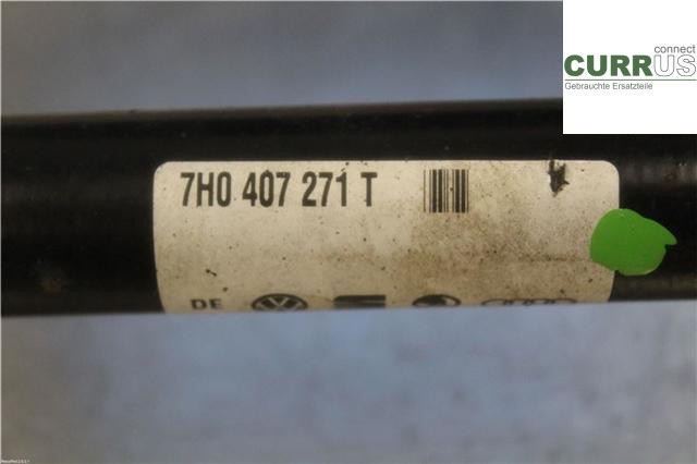 VW TRANSP/CARAVELLE 04-15 Front axle assembly (4WD) 7H0407451JX 1.9 TDI