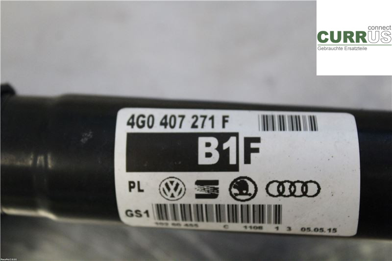 AUDI A6 ALLROAD 4G 12-18 Front axle assembly (4WD) 4G0407271F 3,0 TDI