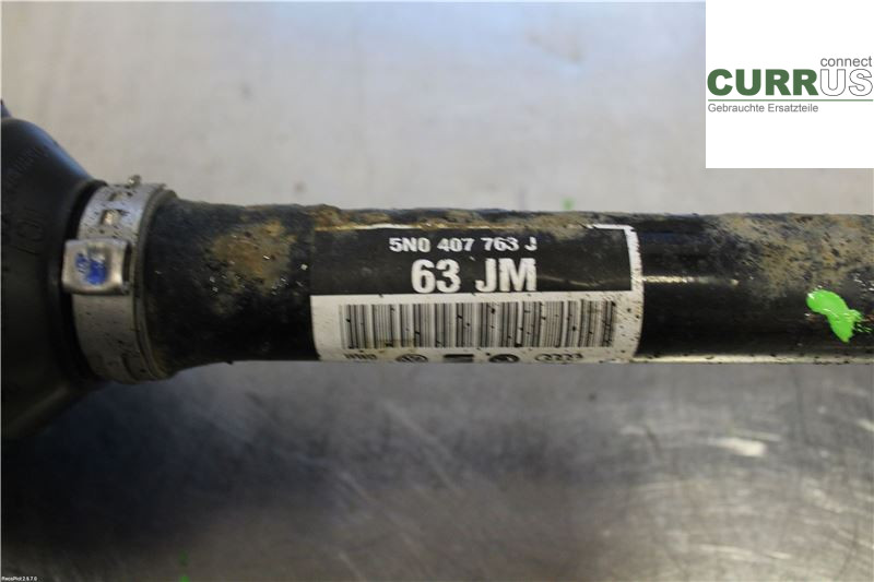 VW TIGUAN 07-16 Front axle assembly (4WD) 5N0407763JX 2,0 TDI