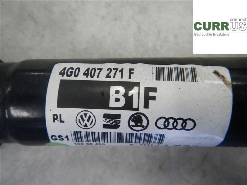 AUDI A6 ALLROAD 4G  12-18 Front axle assembly (4WD) 4G0407271F 3,0 TDI