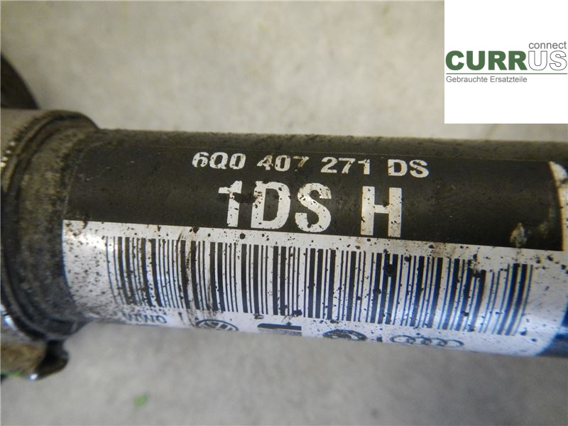 SKODA FABIA         07-14 Front axle assembly (4WD) 6Q0407271DS 1,2 TSI