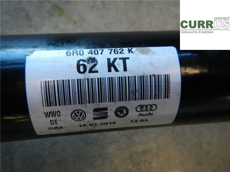 SKODA FABIA  15- Transmission parts 6R0407272KX 1,2 TSI
