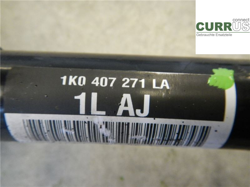 SKODA YETI Front axle assembly (4WD) 1K0407271LA 1,4 TSI