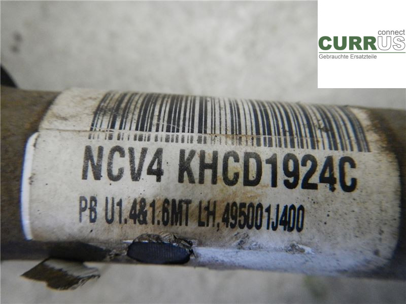 HYUNDAI i20   09-14 Front axle assembly (4WD) 49500-1J400 1,4 CRDI