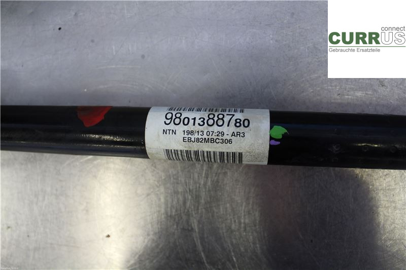 CITROEN C3    10-17 Części układu napędowego 9801388780 1.4 HDI