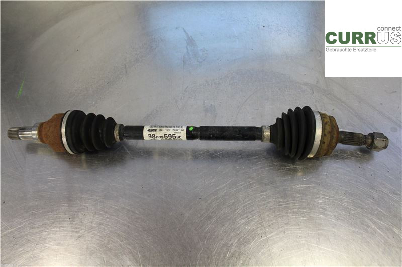 PEUGEOT 208 12-15 Front axle assembly (4WD) 9803959580 1,4 HDI