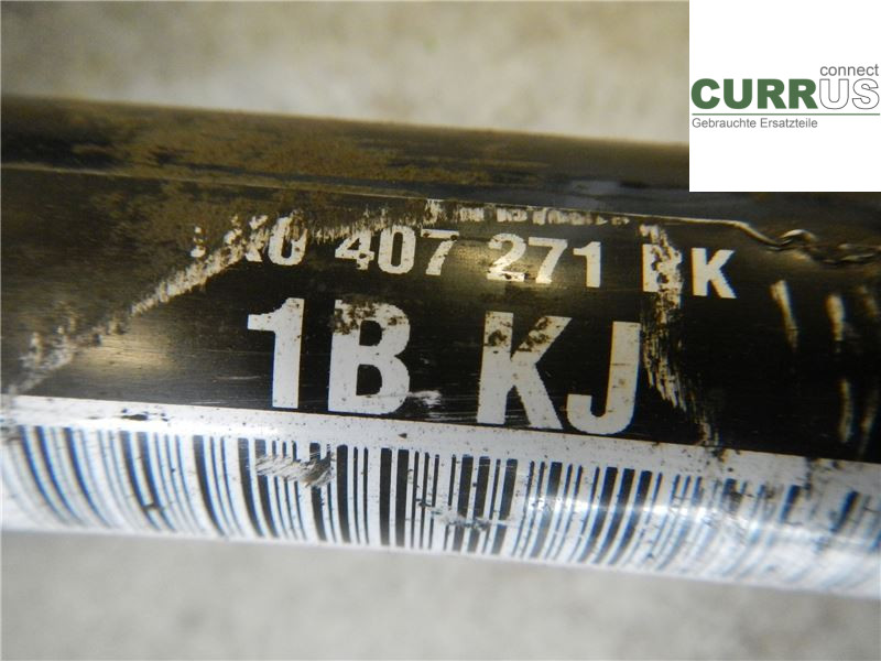 VW GOLF / E-GOLF VII   13-20 Front axle assembly (4WD) 1K0407451LX 1,2 TSI