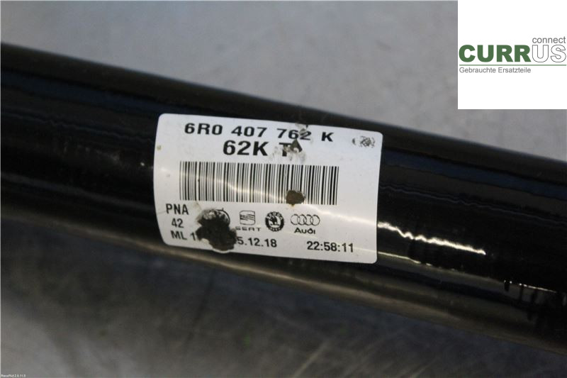 VW POLO       10-17 Transmission parts 6R0407762KX 1,2 TSI