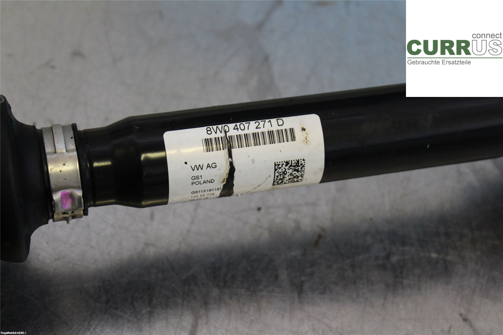 AUDI A4/S4  B9 16-19 Transmission parts 8W0407271D 2,0 TDI