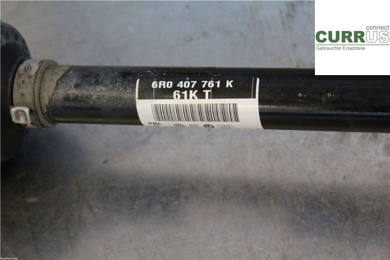 VW POLO       10-17 Front axle assembly (4WD) 6R0407761KX 1,2 TSI
