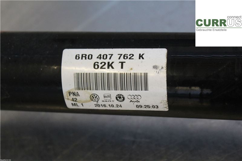 VW POLO       10-17 Getriebeteile 6R0407762KX 1,2 TSI